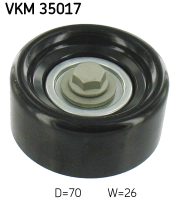 Deflection/Guide Pulley, V-ribbed belt - VKM 35017 SKF